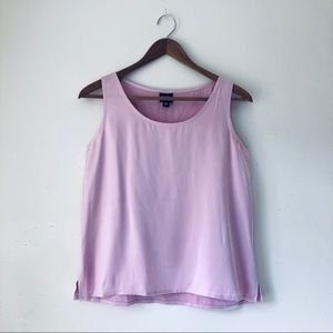 Eileen Fisher Pink Silk Tank Top M / S